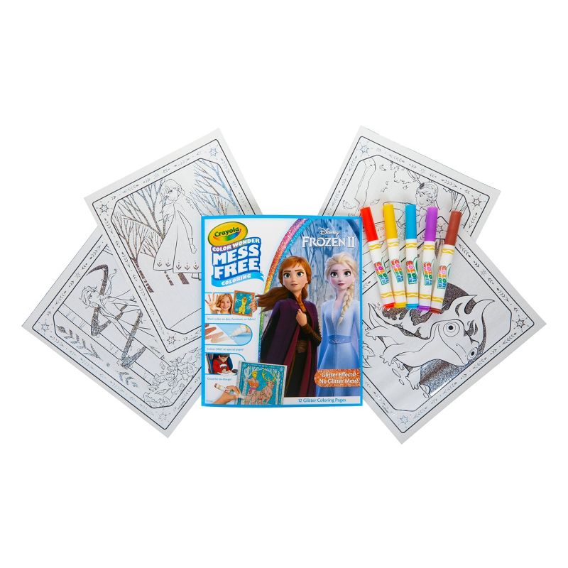 Crayola Color Wonder Glitter Coloring Kit - Disney Frozen 2, 5 of 9