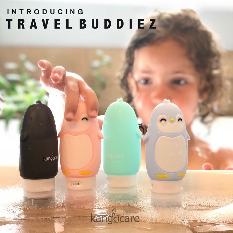 Kanga Care Travel Buddiez - Penguin Family (4 pack) Multicolored, 2 of 5