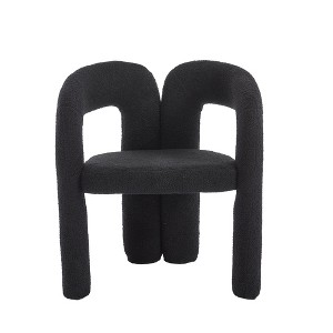 Anybear 2Pcs Upholstered Accent/Dining Chair /Barrel Side Chairs - 1 of 4