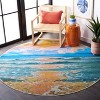 Barbados BAR581 Power Loomed Indoor/Outdoor Rugs - Safavieh - 3 of 4