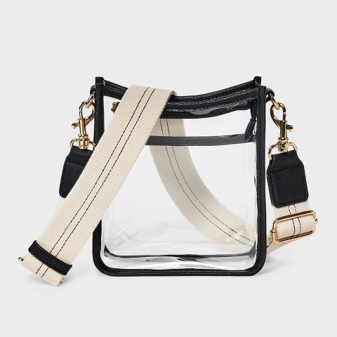 Сумки Universal Thread Everyday Crossbody Bag - Universal Thread™ Stucco Clear: TPU Shell, Detachable Strap, 57.25" Max Length