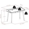 Winsome SONJA WRITING DESK WALNUT FINISH - 3 of 4