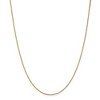 Black Bow Jewelry 1.1mm, 10k Yellow Gold, Box Chain Necklace - 3 of 4