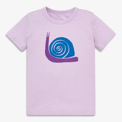 Primary Kids Snail Tee In Hydrangea Size 6-7 : Target