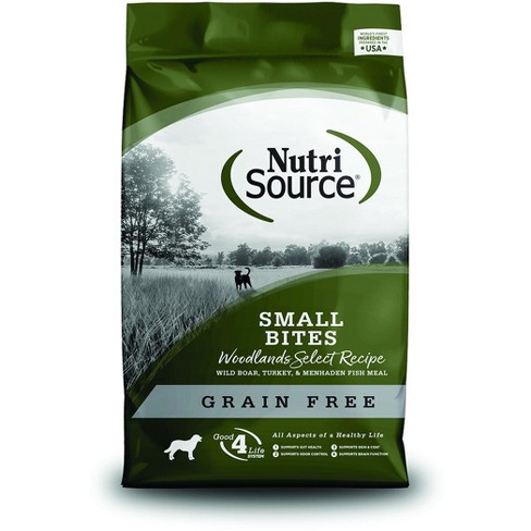 Nutrisource Grain Free Woodlands Small Bites Made With Wild Boar