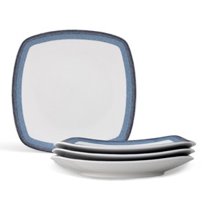 Noritake Colorscapes Layers Set of 4 Square Dinner Plates - 1 of 4