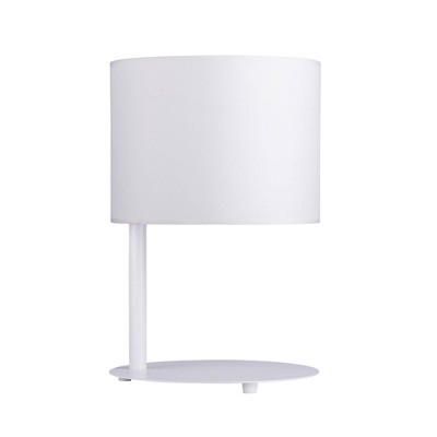 18" Hansen Powder White Table Lamp (Includes LED Light Bulb) - Globe Electric
