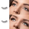 Unique Bargains Soft 3D False Eyelashes 3D-60 Black 5 Pair - 2 of 4