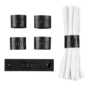 Waterdale Collection - Sukkos Leather Napkin Wraps - 1 of 2