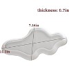JDICTION Cloud Shape Tray Mold, Irregular Resin Epoxy Casting Mold for Concrete, Jewelry Trinket Dish, Wedding Christmas Decor - 4 of 4