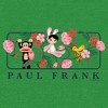 Women's Paul Frank Julius the Monkey and Bunny Girl Flower Scene Racerback Tank Top - 2 of 4