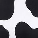cow print black