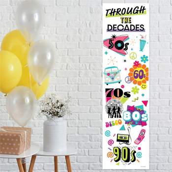 Big Dot of Happiness Let's Go Fishing - Fish Themed Baby Shower Front Door  Decoration - Vertical Banner