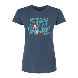 Women's - Zootopia 2 - Nick The Fox Stay Wilde Fitted Graphic T-Shirt - 1 of 2