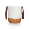 NFL Green Bay Packers Mickey Mouse Coronado Canvas and Willow Basket Tote - Beige Canvas - 3 of 4