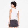Women's Corvette Graphic Shrunken Tank Top - White - 2 of 3
