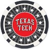 MasterPieces Casino 100 Piece Poker Chip Set - NCAA Texas Tech Red Raiders - 4 of 4
