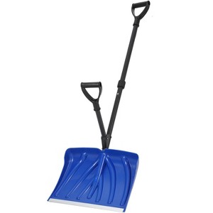 COZONY Ergonomic Snow Shovel with Dual D-Ring Handles, 18-In Wide Blade, Lightweight & Durable Snow Removal Tool for Driveways, Sidewalks & Outdoor - 1 of 4