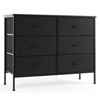Fabric Storage Tower with Wooden Top, Ideal for Kid Rooms, Closets, Entryways, and Nurseries - 2 of 4