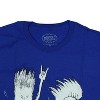 Seven Times Six Beavis and Butt-Head Shirt Men's Rocking Out Short Sleeve Graphic Tee Blue - 2 of 4