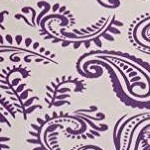 purple - paisley