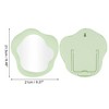 Unique Bargains Irregular Shape Desktop Cosmetic Mirror 1 Pc - image 2 of 3