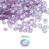 Unique Bargains Loose Shine Smooth Craft Sewing Cup Iridescent Sequins 2400 Pcs - 2 of 4