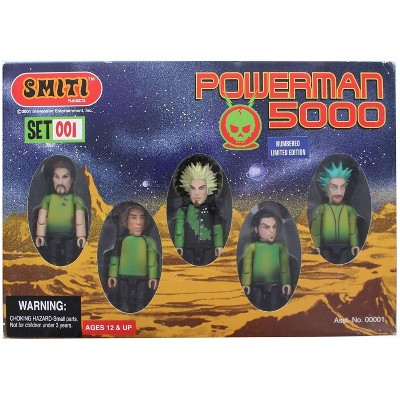 Stevenson Entertainment Powerman 5000 Limited Edition SMITI 3 Inch Mini Figure Set