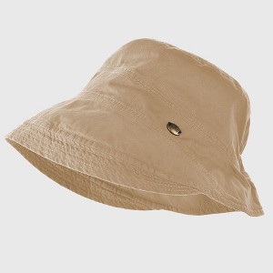 Anna-Kaci Women's Foldable Wide - Brim Bucket Sun Hat - 1 of 4