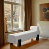 Meridian Furniture,Edison Chenille Fabric Bench - 2 of 4