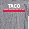 Men's - Instant Message - Taco Tuesday Crossed Out Short Sleeve Graphic T-Shirt - 2 of 4