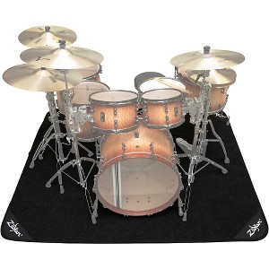 Zildjian Deluxe Drum Rug, 6.5'x5.33' Black - 1 of 1