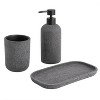 LunaLulinlk Faux Stone Toothbrush Holder - 4 of 4