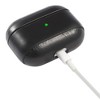 Insten Genuine Leather Case Compatible with AirPods Pro - Protective Cover with Keychain, Black - 4 of 4