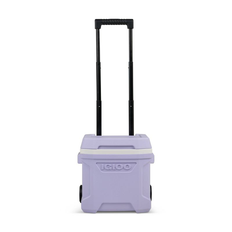 Igloo Profile 16qt Rolling Cooler - Lilac: Polyethylene, Wheels & Retractable Handle