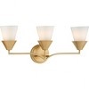Progress Lighting Pinellas 3 - Light Vanity in  Soft Gold - 2 of 3
