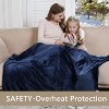 Electric Heated Throw Blanket - 4 Heat Levels, 4H Auto Off, Machine Washable, ETL Certified for Home & Office - 2 of 4