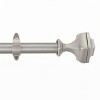 Iron Expandable Silver Window Curtain Rod by Blue Nile Mills - 2 of 4