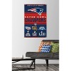 Trends International NFL New England Patriots - Champions 23 Unframed Wall Poster Prints - 2 of 4