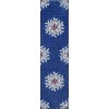 TackView Christmas Snowflake Area Rug Rug Washable Non Slip,Christmas Rugs for Living Room, Low Pile Throw Rug Carpet - 3 of 4