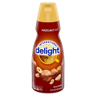 International Delight Hazelnut Coffee Creamer - 1qt  (32 fl oz) Bottle