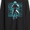 Men's - Avatar: The Last Airbender - Aang Airbending Long Sleeve Graphic T-Shirt - 2 of 4