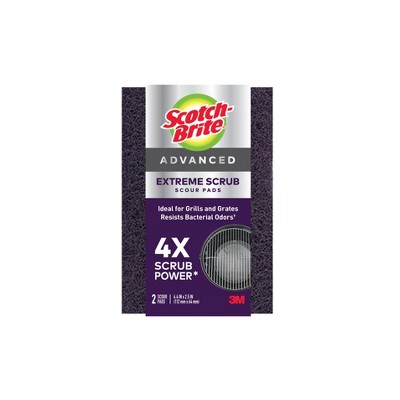 Scotch-Brite Advanced Extreme Scrub Scour Pads - 2ct