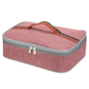 Unique Bargains Waterproof Durable Thermal Insulation Portable Lunch Bag 1 Pcs - 1 of 4