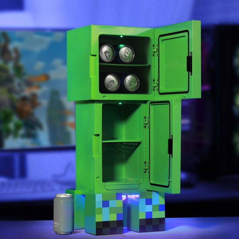 Minecraft Charged Creeper Figural Mini Fridge, 5 of 10