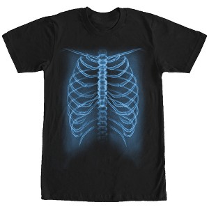 Men's Lost Gods X-Ray Rib Cage Print T-Shirt - 1 of 4