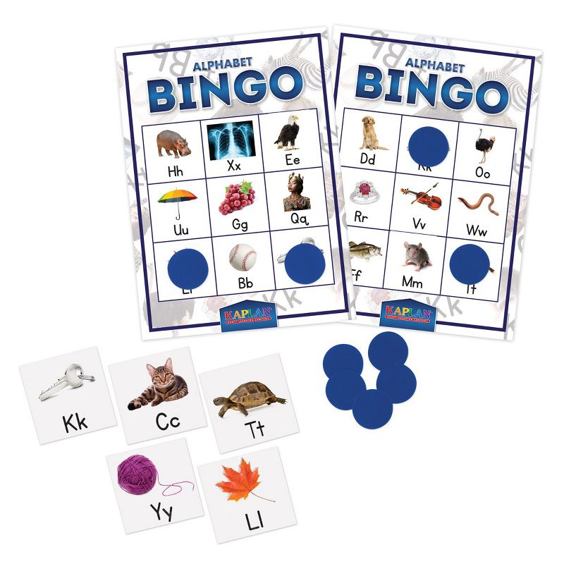 Kaplan Early Learning Alphabet Bingo Game, 1 of 4
