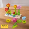 HABA Flower Garden Wooden Sorting & Shape Sorter Game: Montessori Toys for 2 Year Old, Fine Motor Stacking Toys for Toddlers 1-3, Made in Germany - 3 of 4