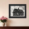 HomeRoots SIMPLE & GOOD BARN Black Framed Print Wall Art - 2 of 4