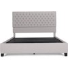 Queen Size Upholstered Platform Bed with Deep Button Tufted Headboard - 2 of 4